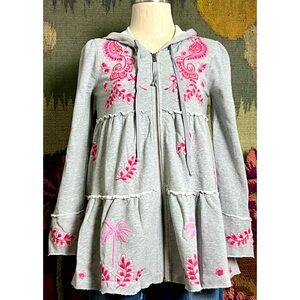 Johnny Was Cassia Hoodie Jacket XS